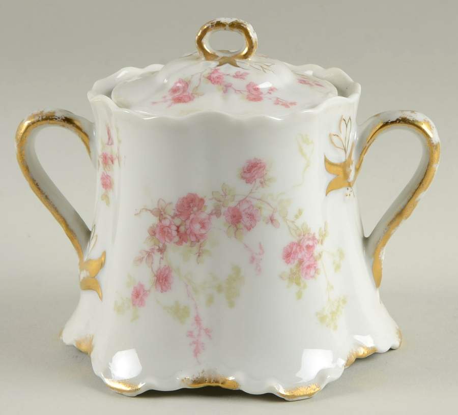 Schleiger 42H Sugar Bowl & Lid by Haviland-1