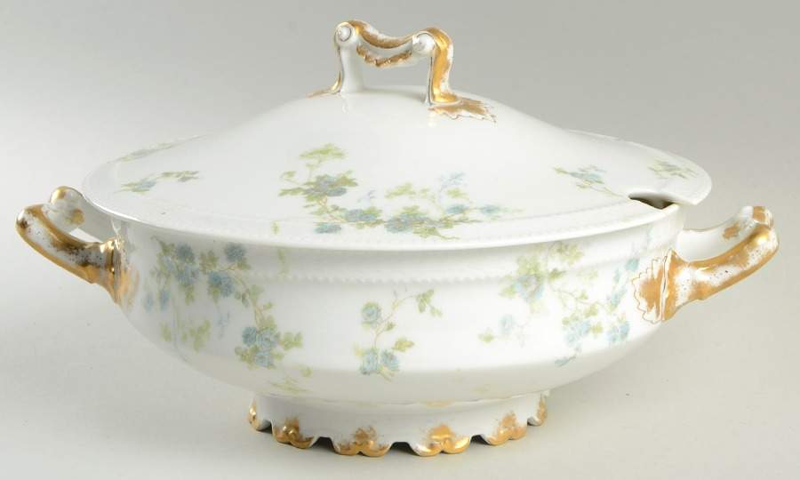 Schleiger 42M Tureen &  Lid by Haviland-1