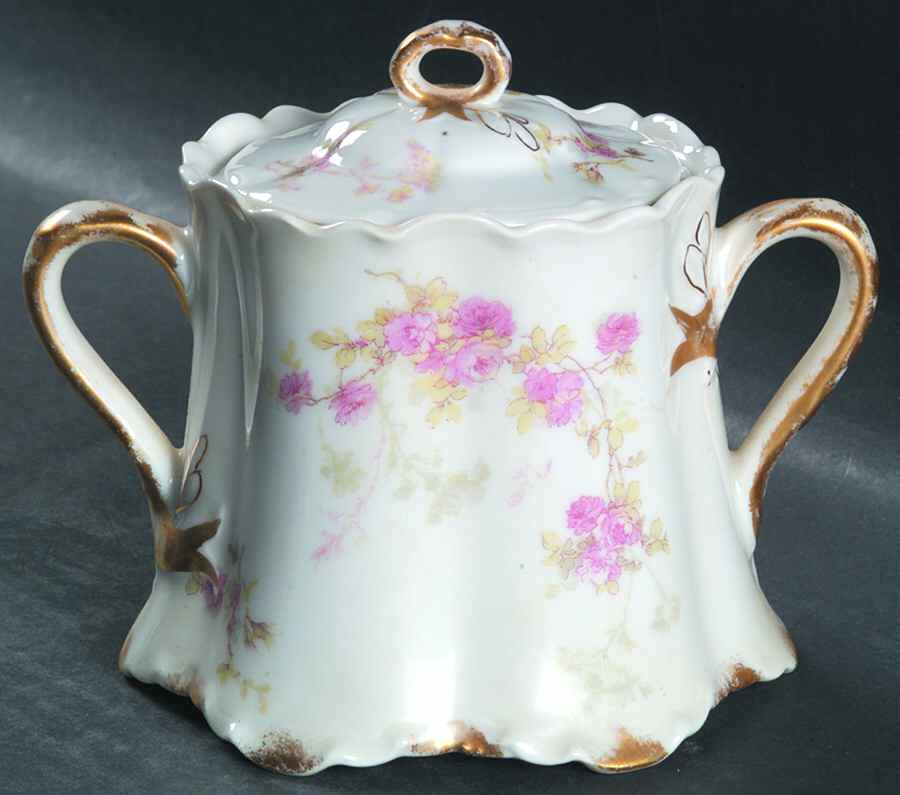 Schleiger 42u Sugar Bowl & Lid by Haviland-1