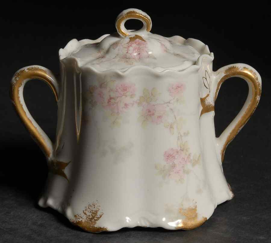 Schleiger 42u Mini Sugar Bowl & Lid by Haviland-1