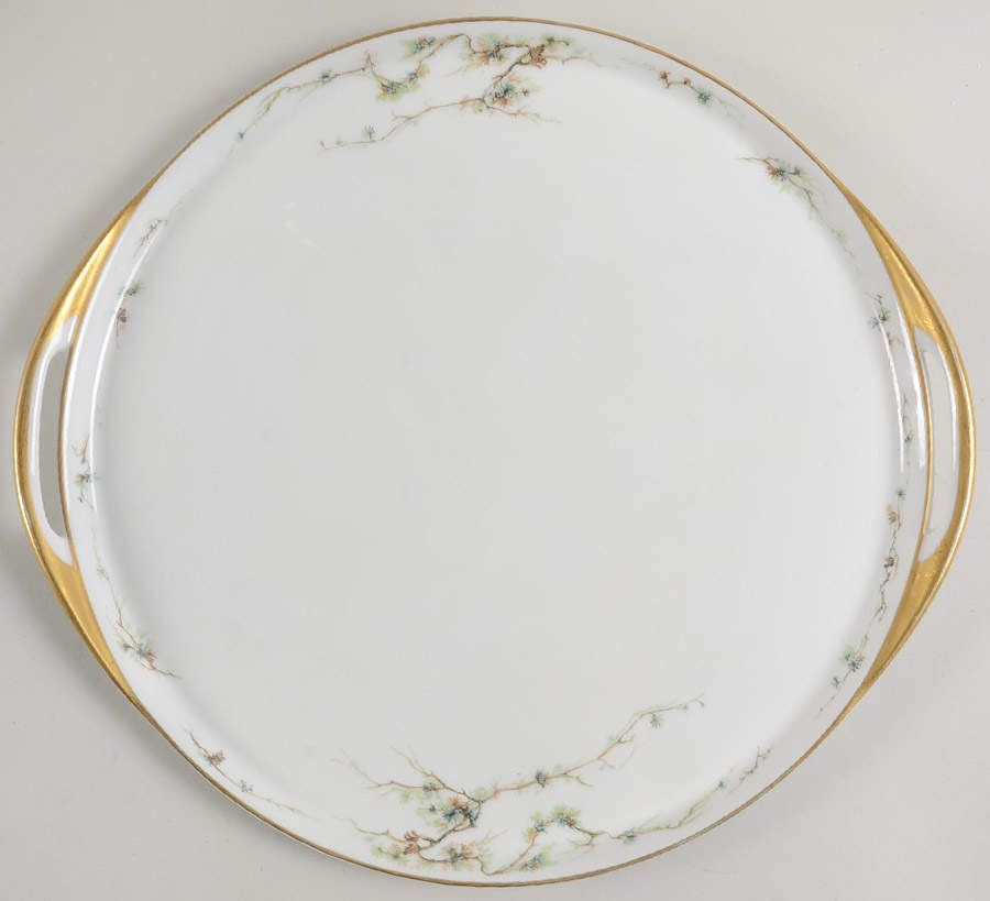 Schleiger 432 13" Round Tray by Haviland-1