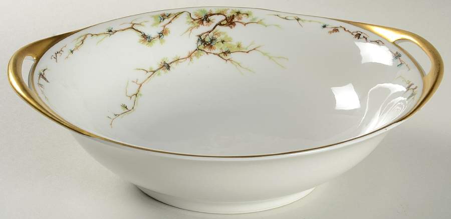 Schleiger 432 9" Round Vegetable Bowl by Haviland-1