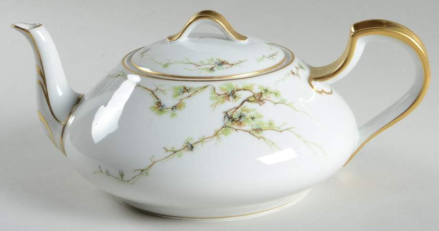 Schleiger 432 Teapot & Lid by Haviland-1