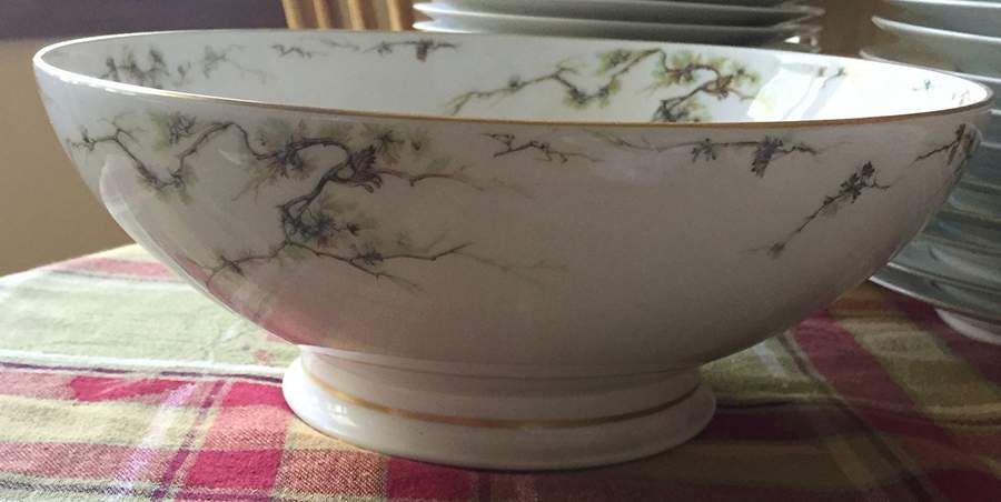 Schleiger 432 10" Large Salad Serving Bowl by Haviland-1