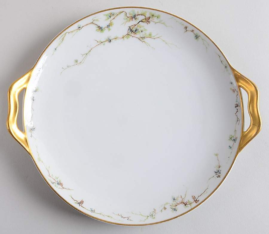 Schleiger 432 Handled Cake Plate by Haviland-1