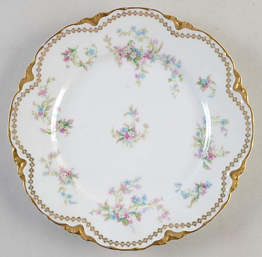 Schleiger 434E Luncheon Plate by Haviland-1