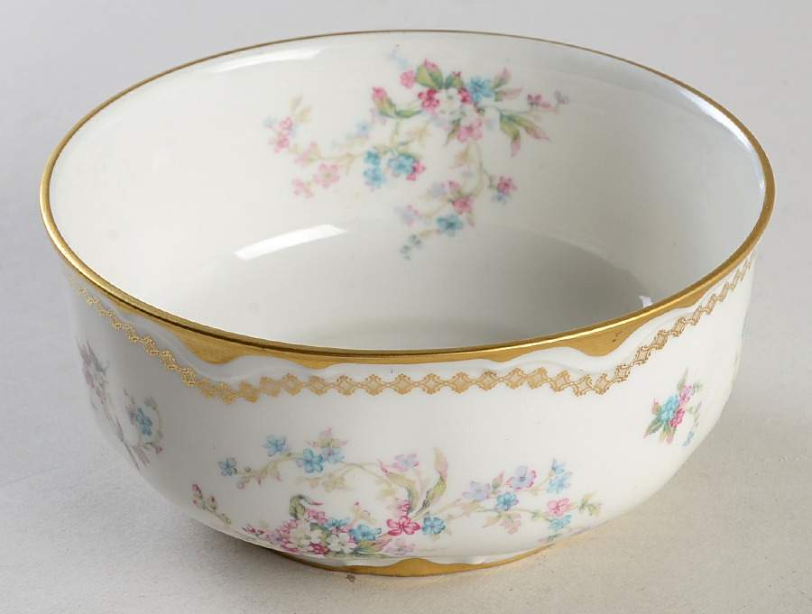 Schleiger 434E Cranberry Bowl by Haviland-1