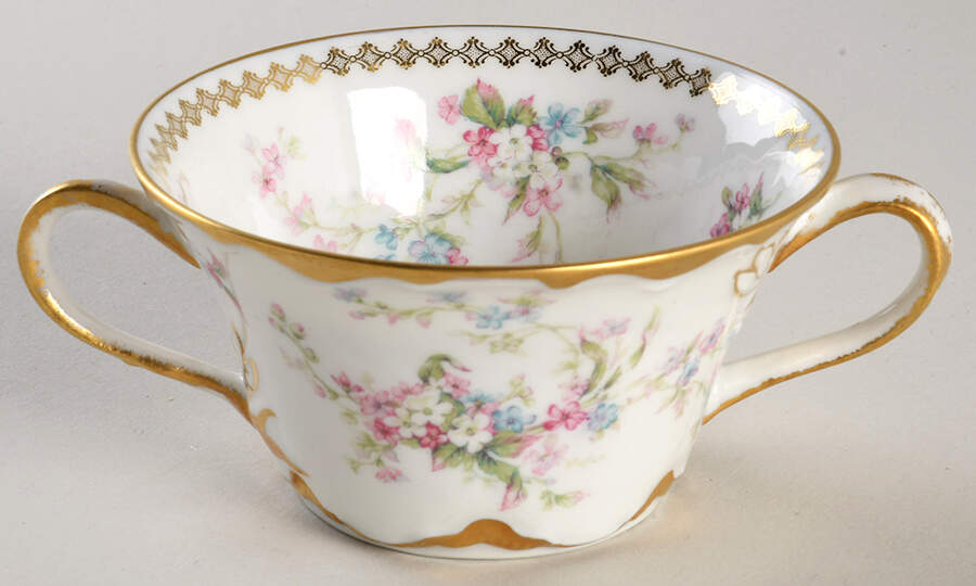 Schleiger 434E Flat Bouillon Cup by Haviland-1