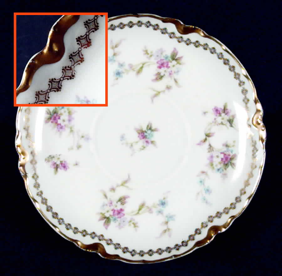 Schleiger 434E Saucer by Haviland-1