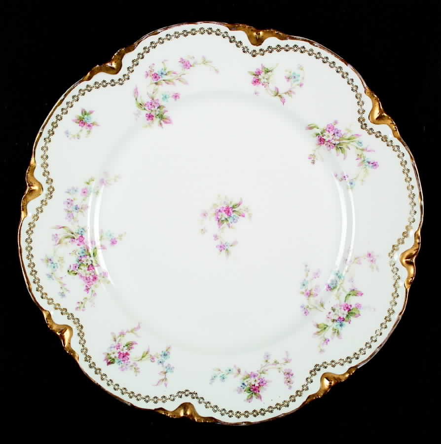 Schleiger 434E Dinner Plate by Haviland-1