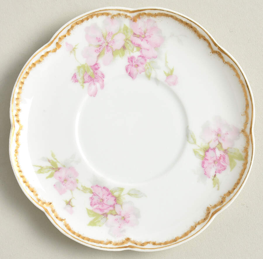 Schleiger 442A Saucer for Chocolate Cup by Haviland-1