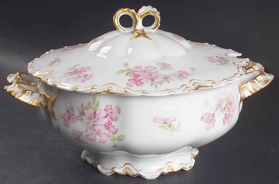 Schleiger 442A Tureen &  Lid by Haviland-1