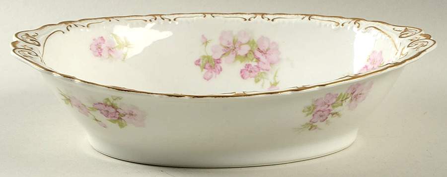 Schleiger 442d 10" Oval Vegetable Bowl by Haviland-1
