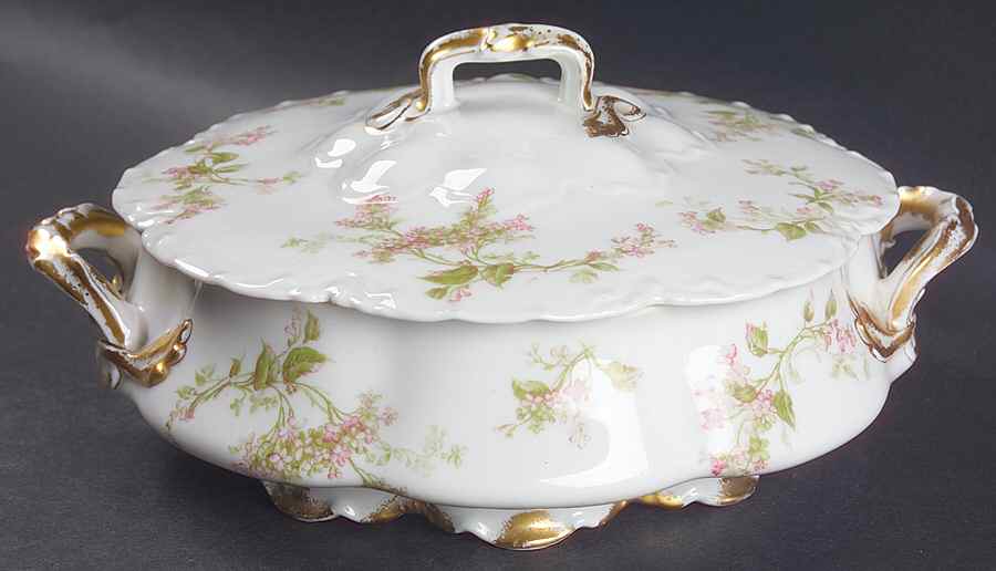 Schleiger 444a Round Covered Vegetable by Haviland-1