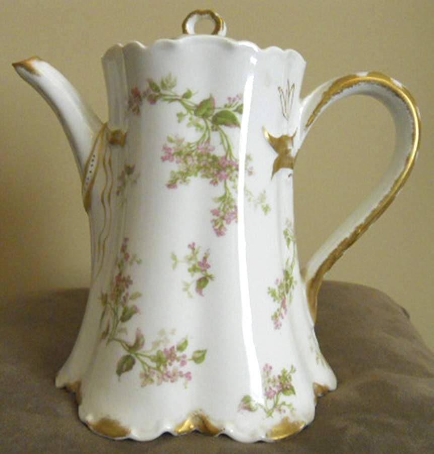 Schleiger 444a Teapot & Lid by Haviland-1