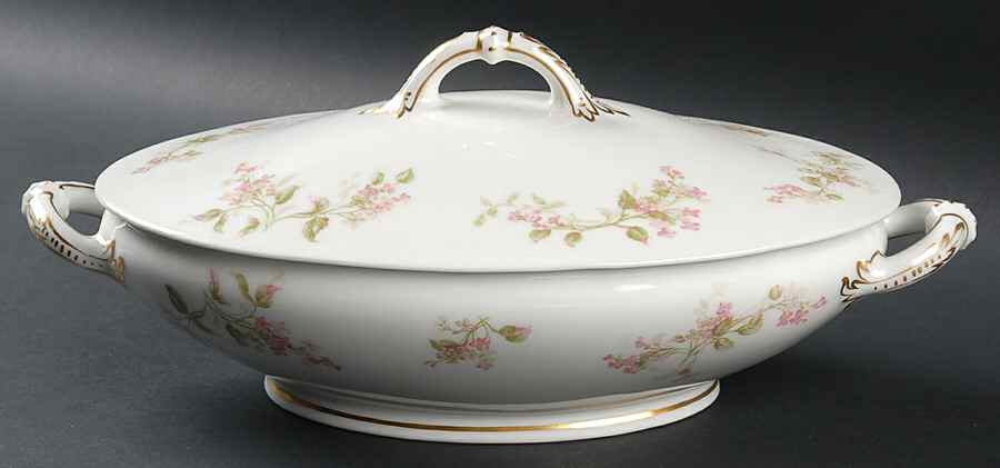 Schleiger 444h Oval Covered Vegetable by Haviland-1
