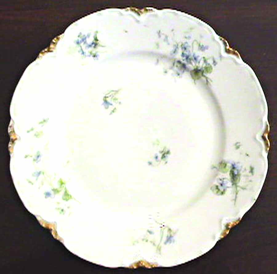Schleiger 452a Dinner Plate by Haviland-1