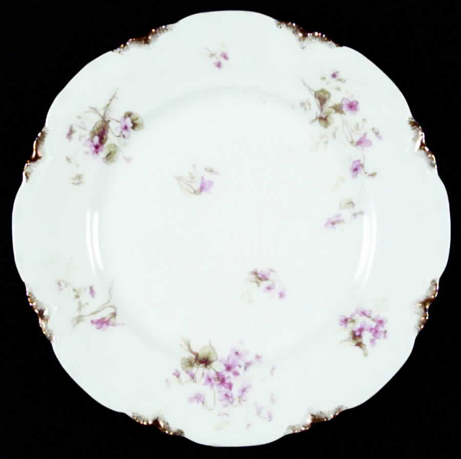 Schleiger 452f Luncheon Plate by Haviland-1