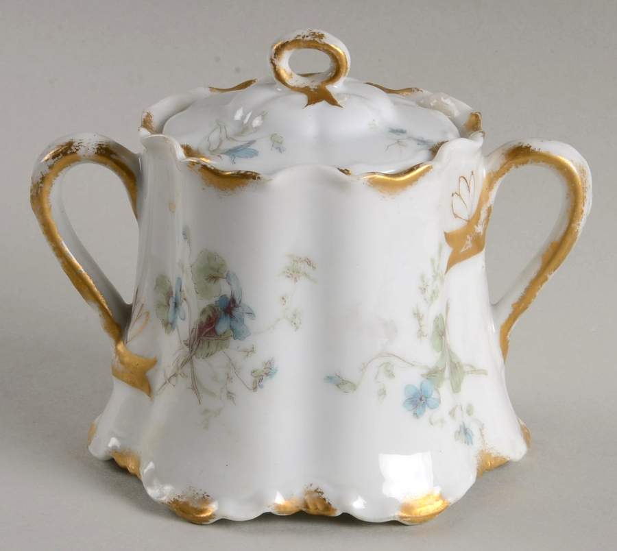 Schleiger 452i Mini Sugar Bowl & Lid by Haviland-1