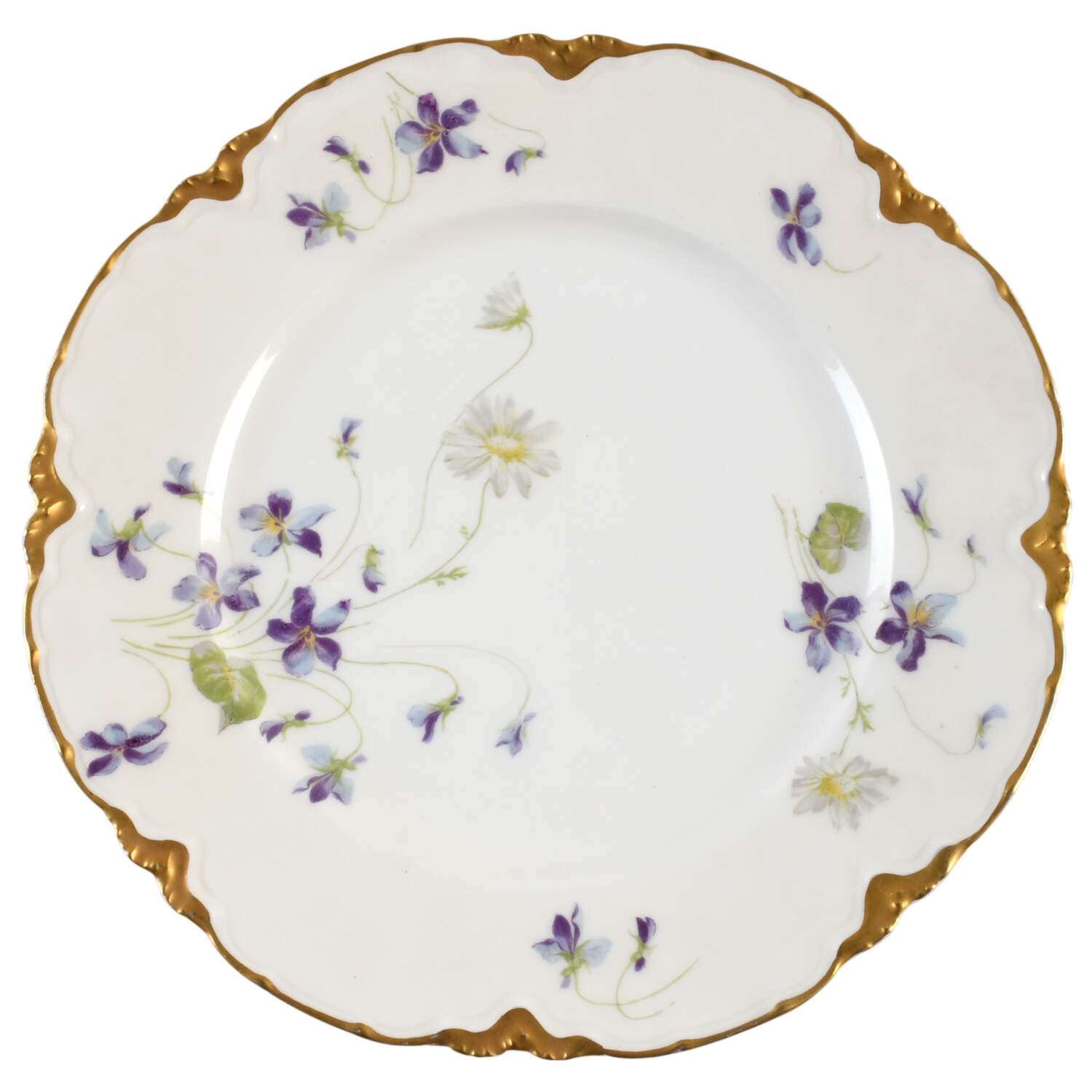 Schleiger 453 Luncheon Plate by Haviland-1