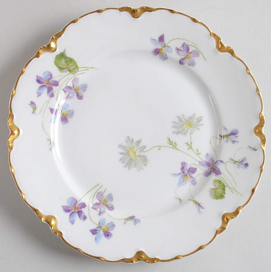 Schleiger 453 Salad Plate by Haviland-1