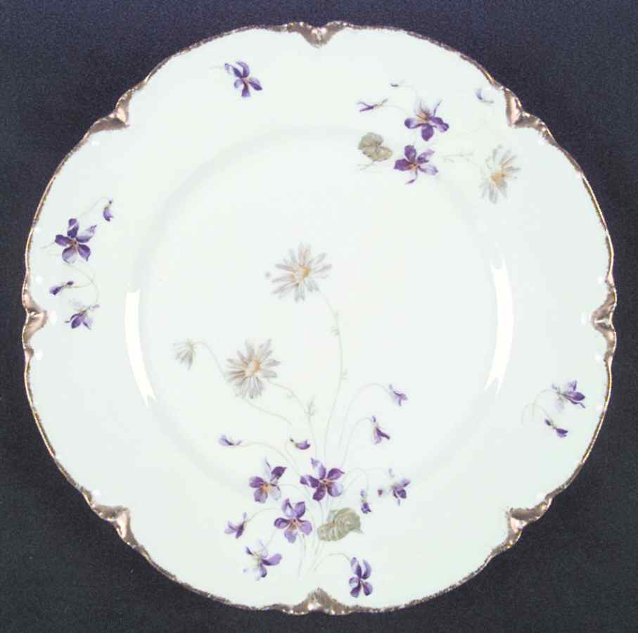 Schleiger 453 Dinner Plate by Haviland-1