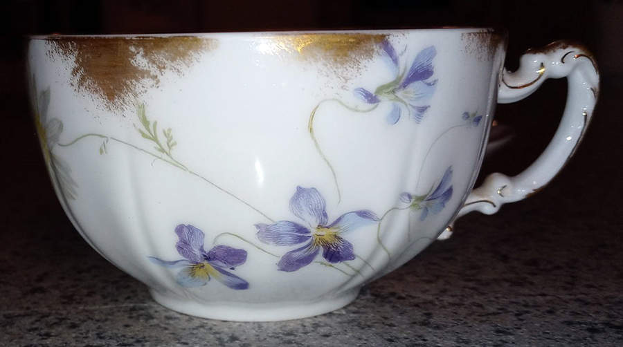 Schleiger 453a Flat Cup by Haviland-1