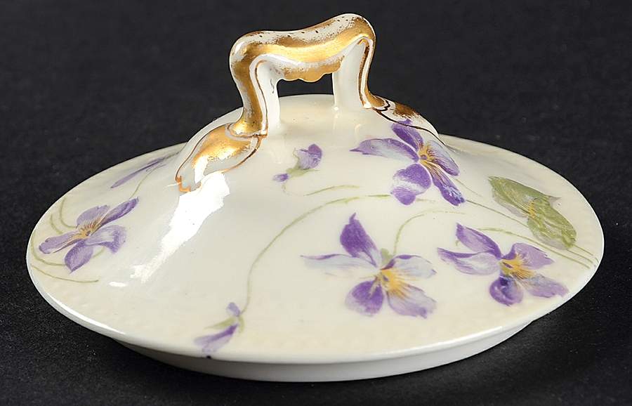 Schleiger 453b Lid for Sugar Bowl by Haviland-1
