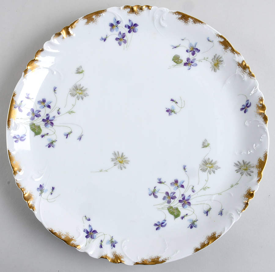 Schleiger 453d 13" Chop Plate (Round Platter) by Haviland-1