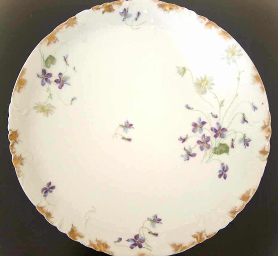 Schleiger 453d Cake Plate by Haviland-1