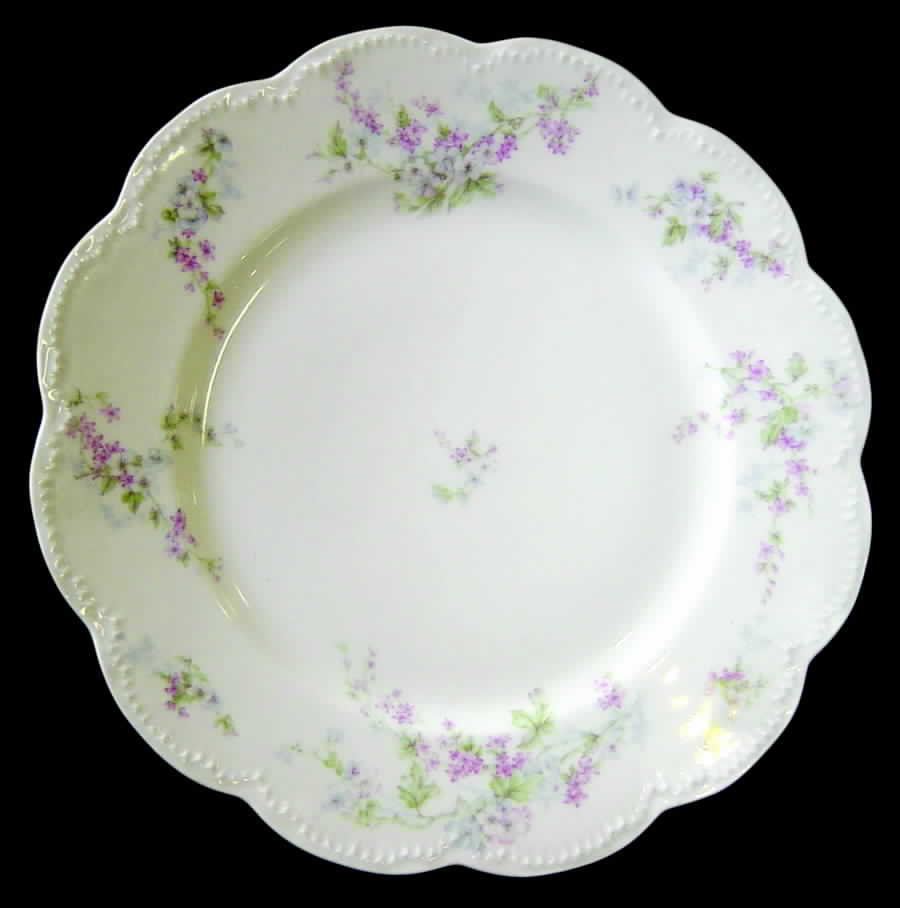 Schleiger 455D Dinner Plate by Haviland-1