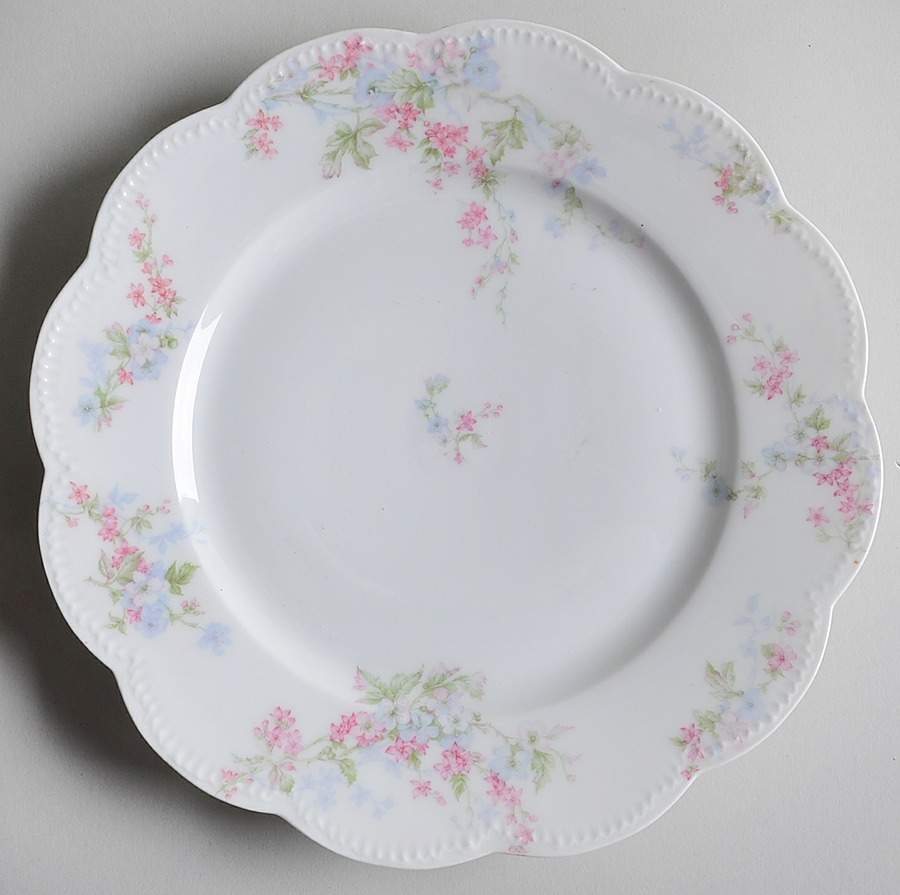 Schleiger 455D Luncheon Plate by Haviland-1