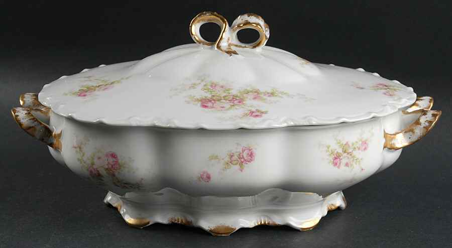 Schleiger 456 Oval Covered Vegetable by Haviland-1