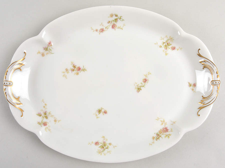 Schleiger 458 13" Oval Serving Platter by Haviland-1