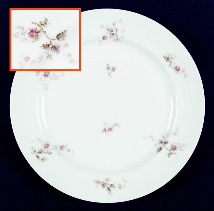Schleiger 458 Dinner Plate by Haviland-1