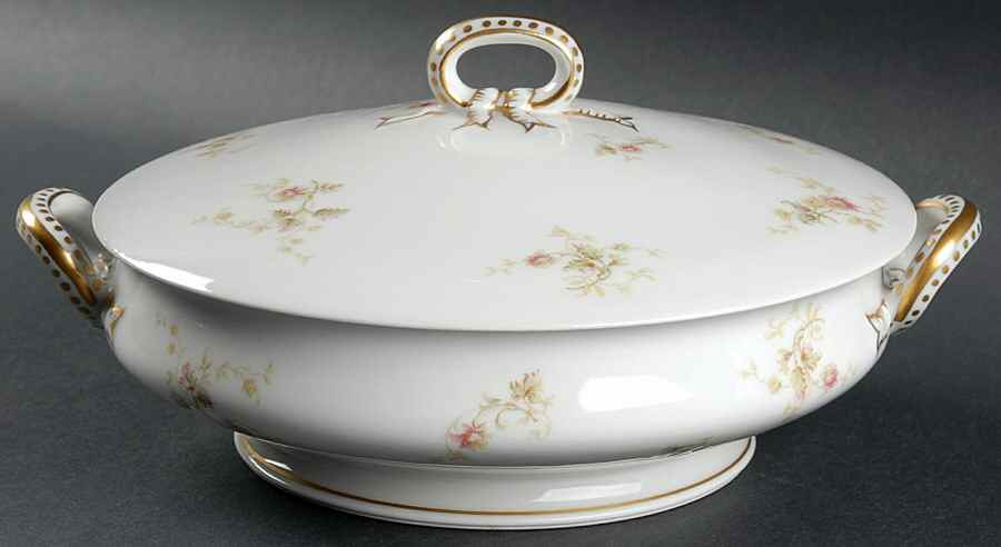 Schleiger 458 Round Covered Vegetable by Haviland-1