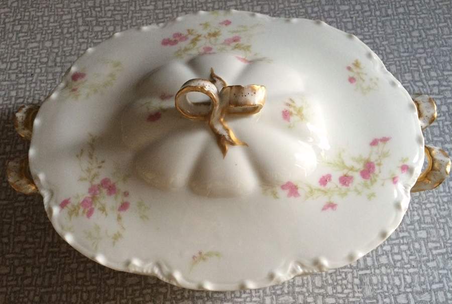 Schleiger 459C Oval Covered Vegetable by Haviland-1