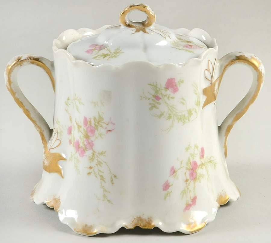 Schleiger 459C Sugar Bowl & Lid by Haviland-1