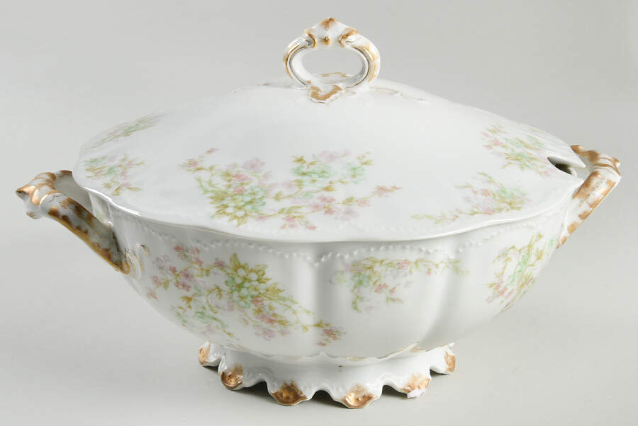 Schleiger 45A Tureen &  Lid by Haviland-1