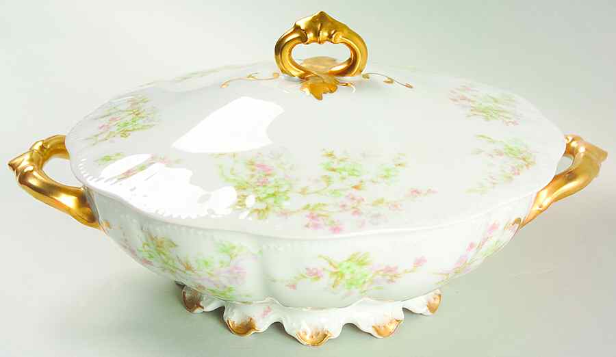 Schleiger 45A Round Covered Vegetable by Haviland-1