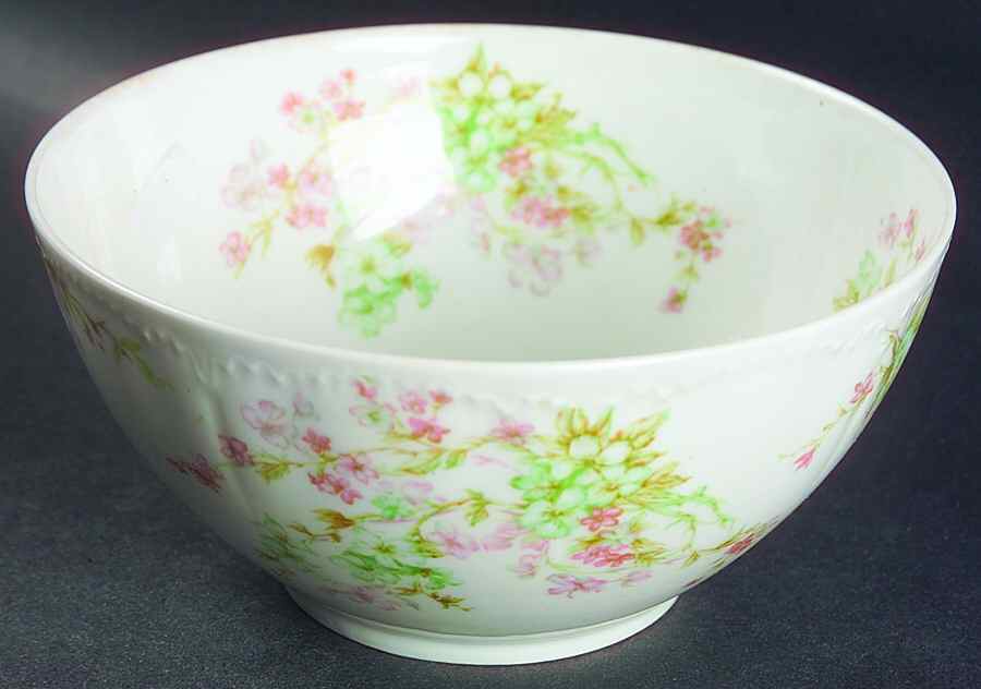 Schleiger 45A Cranberry Bowl by Haviland-1