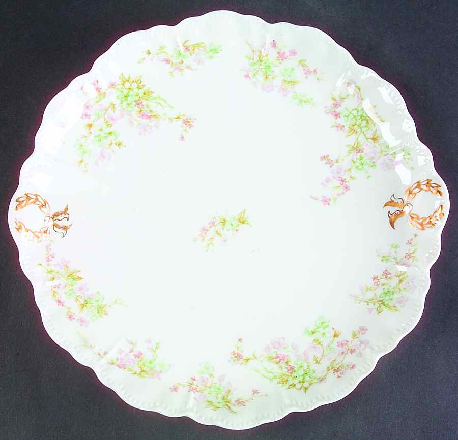 Schleiger 45A Handled Cake Plate by Haviland-1