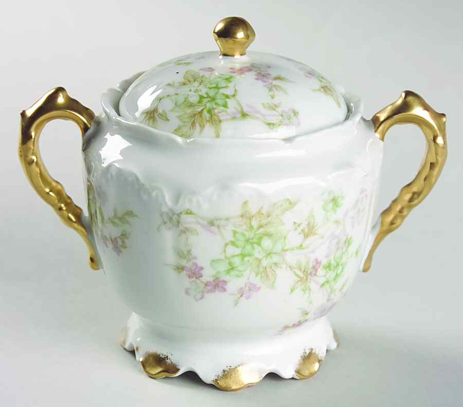 Schleiger 45A Mini Sugar Bowl & Lid by Haviland-1