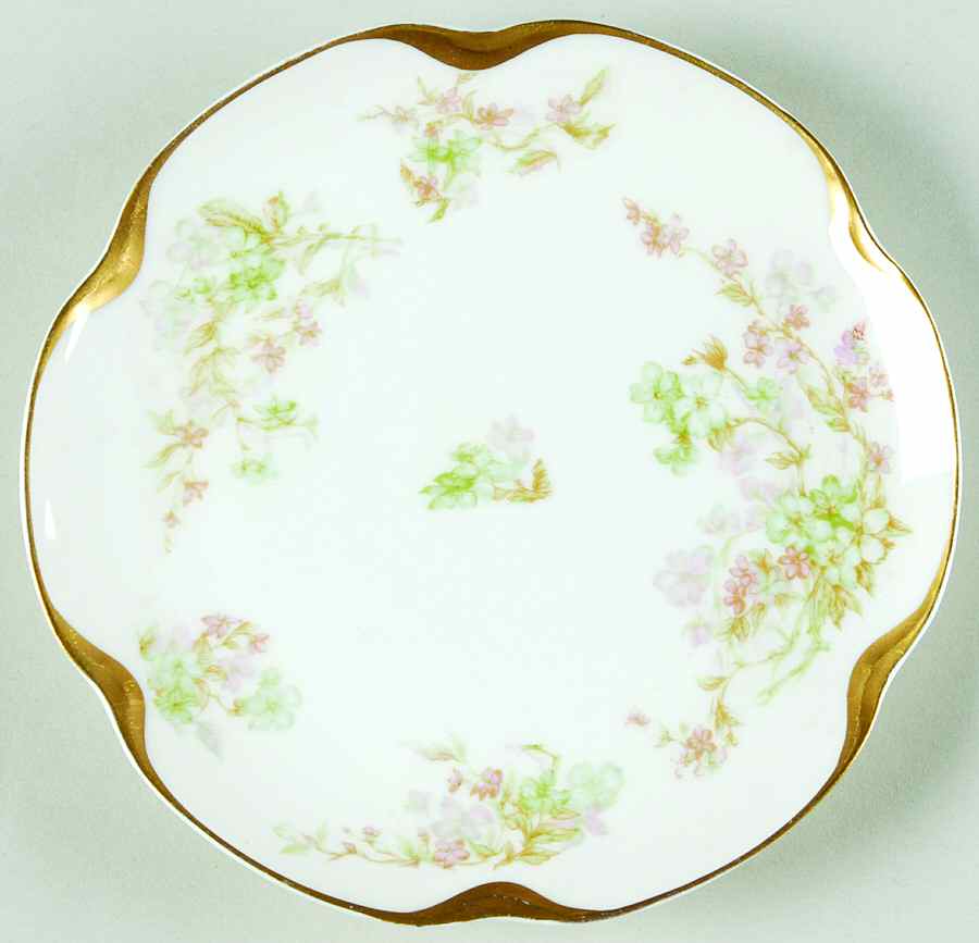 Schleiger 45b Coupe Bread & Butter Plate by Haviland-1