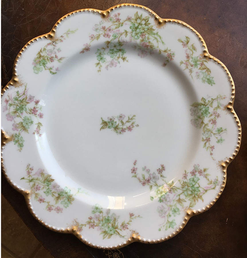 Schleiger 45c Dinner Plate by Haviland-1