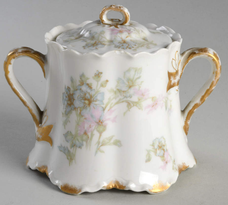 Schleiger 46 Sugar Bowl & Lid by Haviland-1