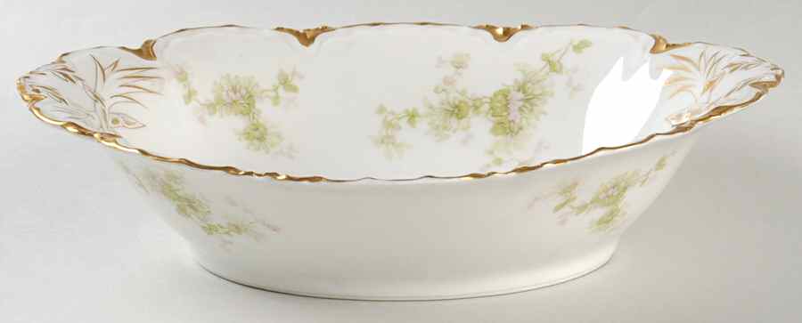 Schleiger 460G 10" Oval Vegetable Bowl by Haviland-1