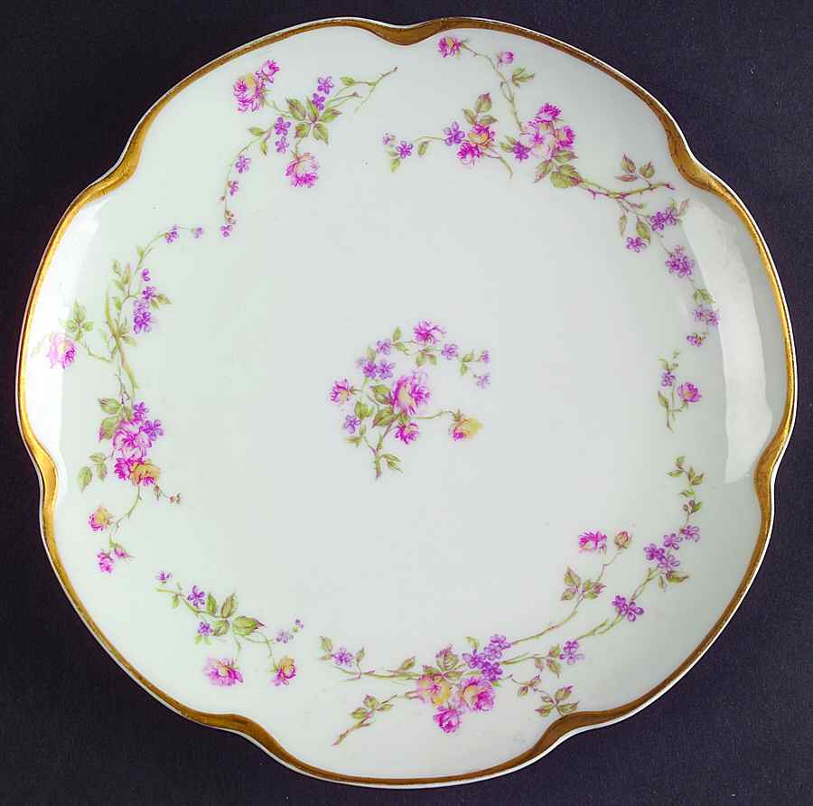 Schleiger 462b Coupe Salad Plate by Haviland-1