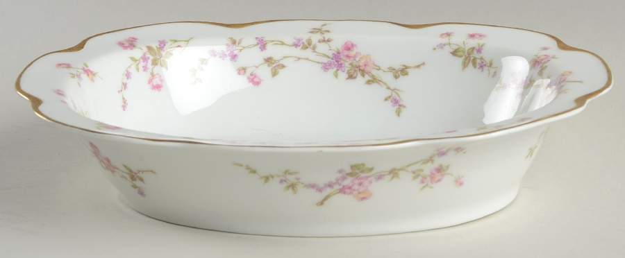 Schleiger 462b 9" Oval Vegetable Bowl by Haviland-1
