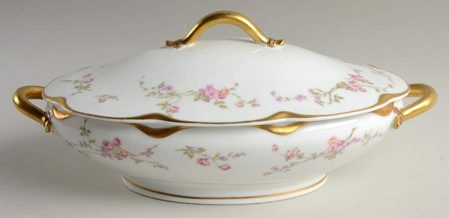 Schleiger 462b Oval Covered Vegetable by Haviland-1